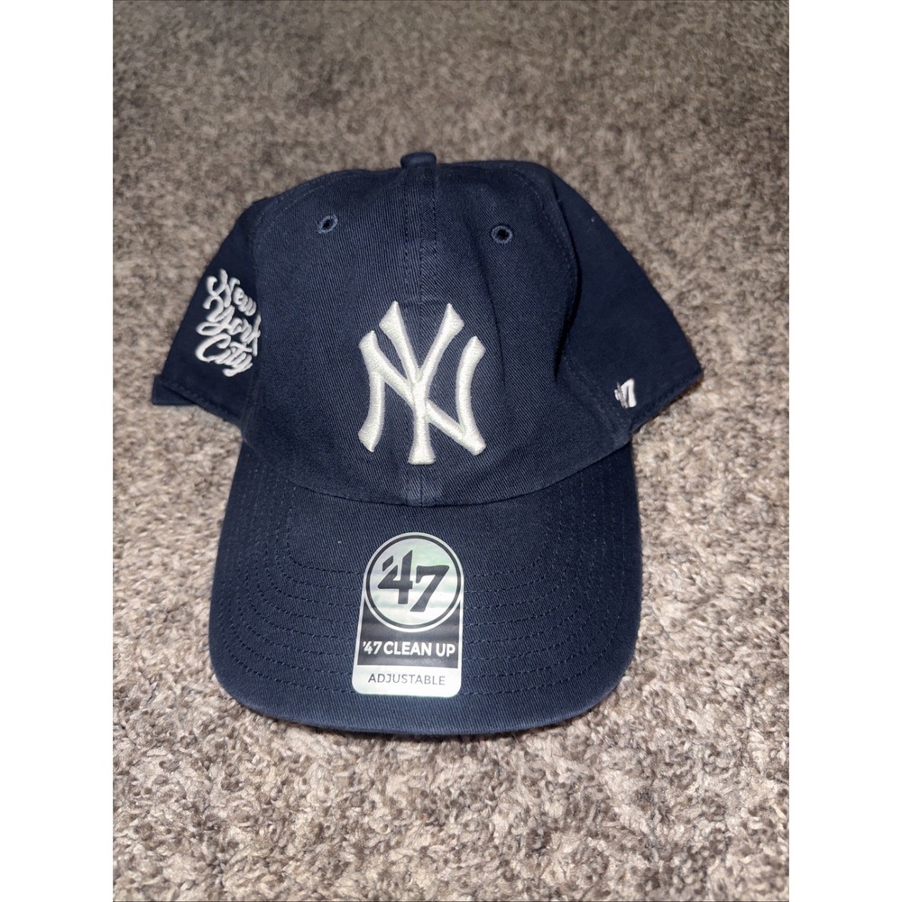 New Yorks Yankees 47‎ Clean Up Hat Adjustable With Defect